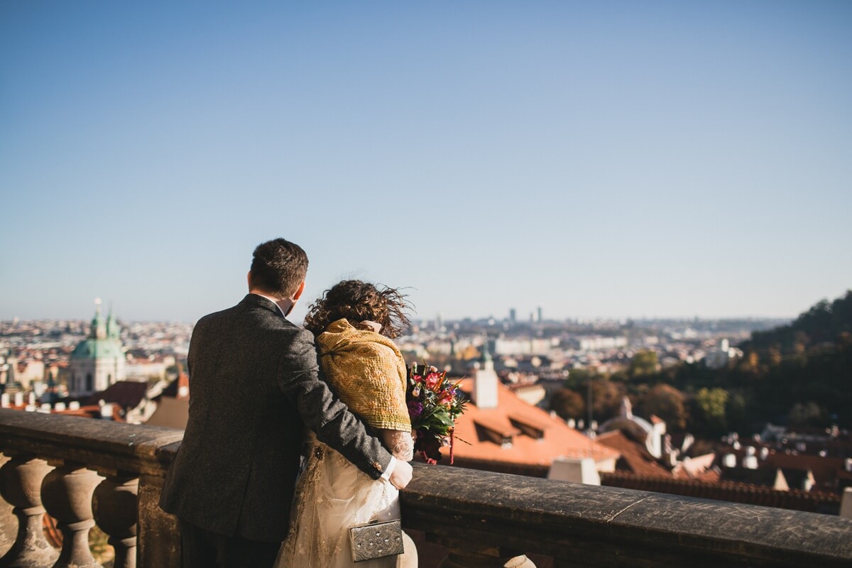 Alex and Jenni Prague wedding photographer destination photography henry lowther europe czech republic abroad UK documentary city old town square charles bridge 