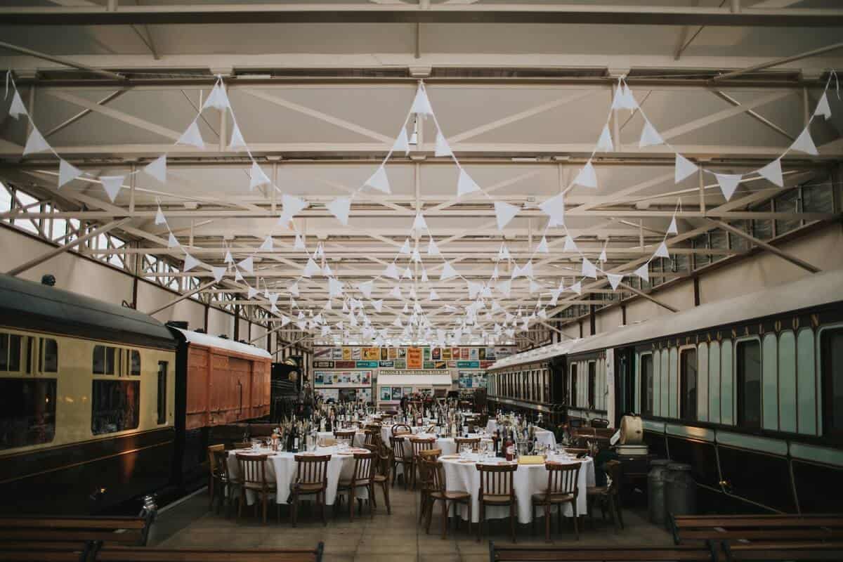 Buckinghamshire railway wedding photography Aylesbury wedding photographer