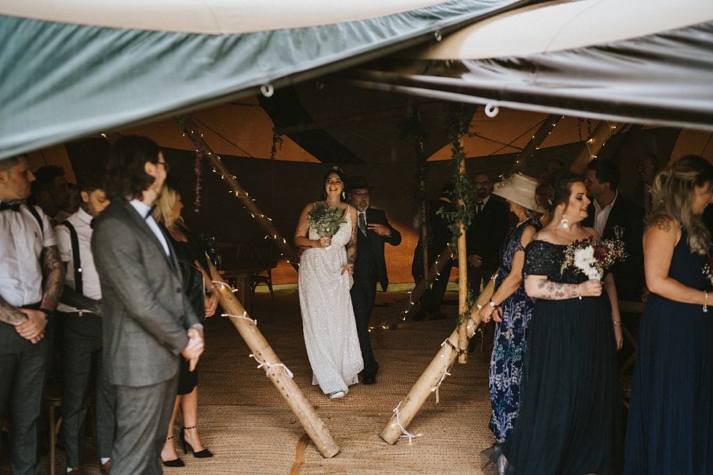 Tipi unique wedding Lester Meadows Warrington Cheshire wedding photographer
