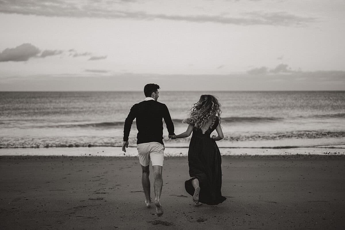 Beach couples session wedding uk photography