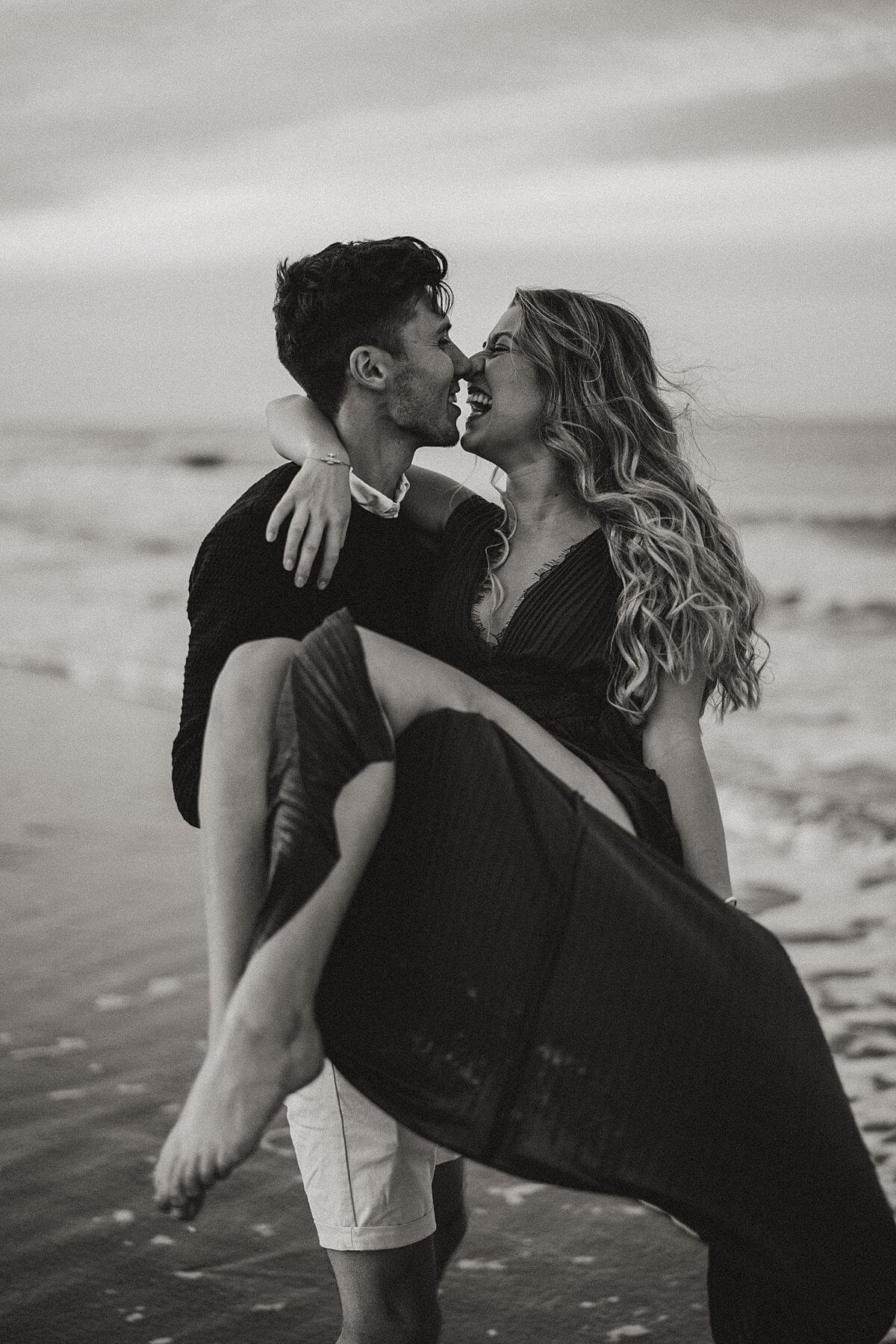 Beach couples session Lincolnshire wedding photographer uk photography