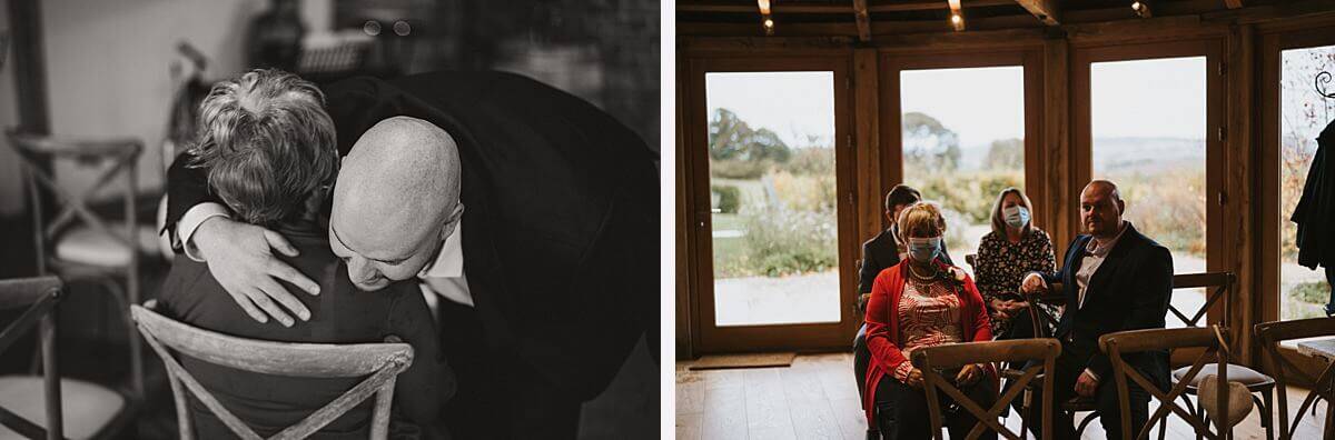 Devon wedding photography elopement photographer uk elopement wedding Covid wedding