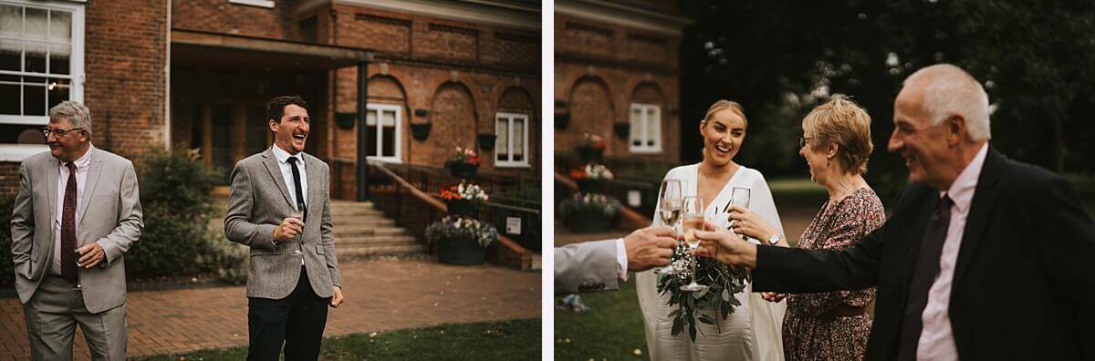 Bridgford Hall wedding photographer micro wedding photography Nottingham