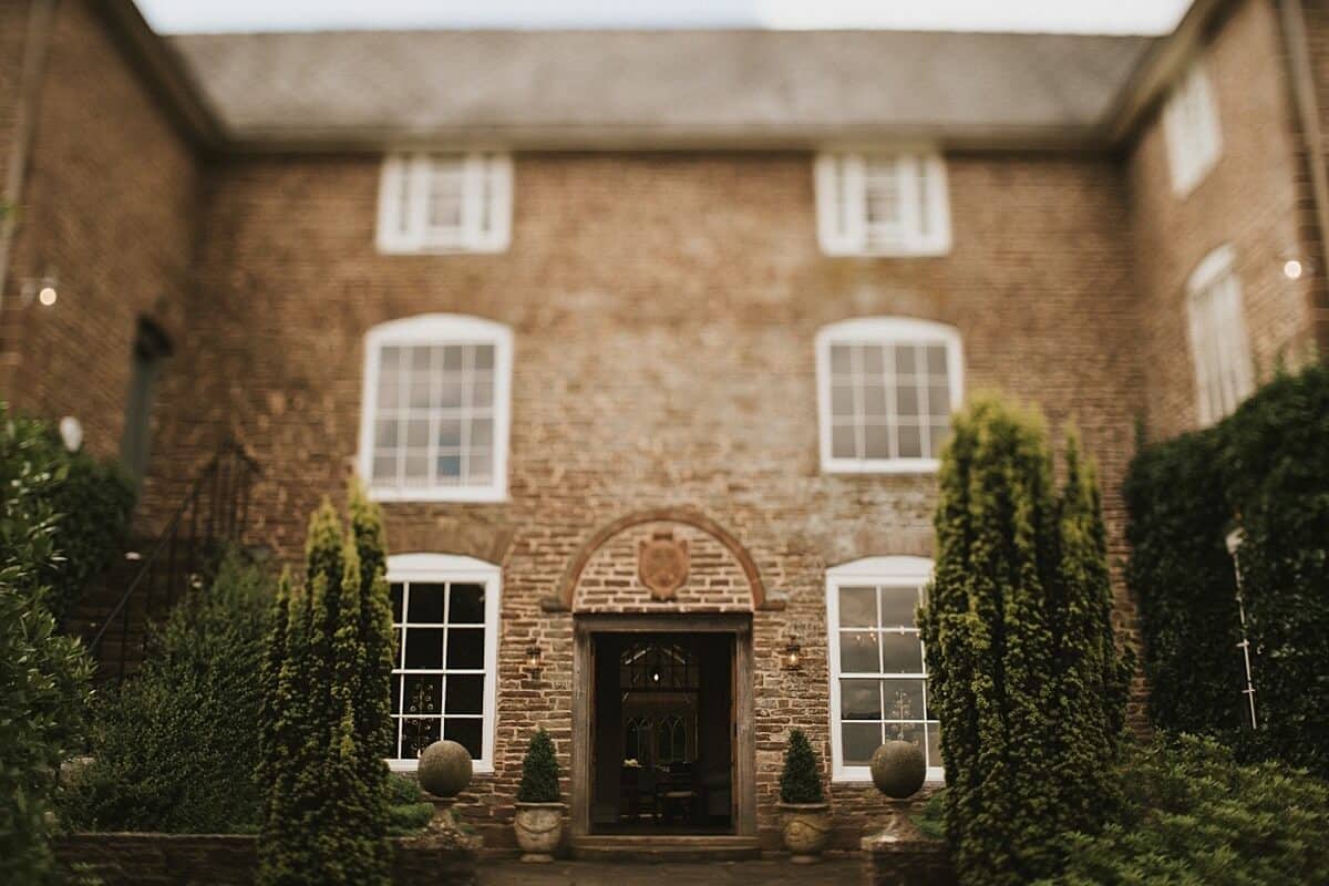 Dewsall Court Manor house front
