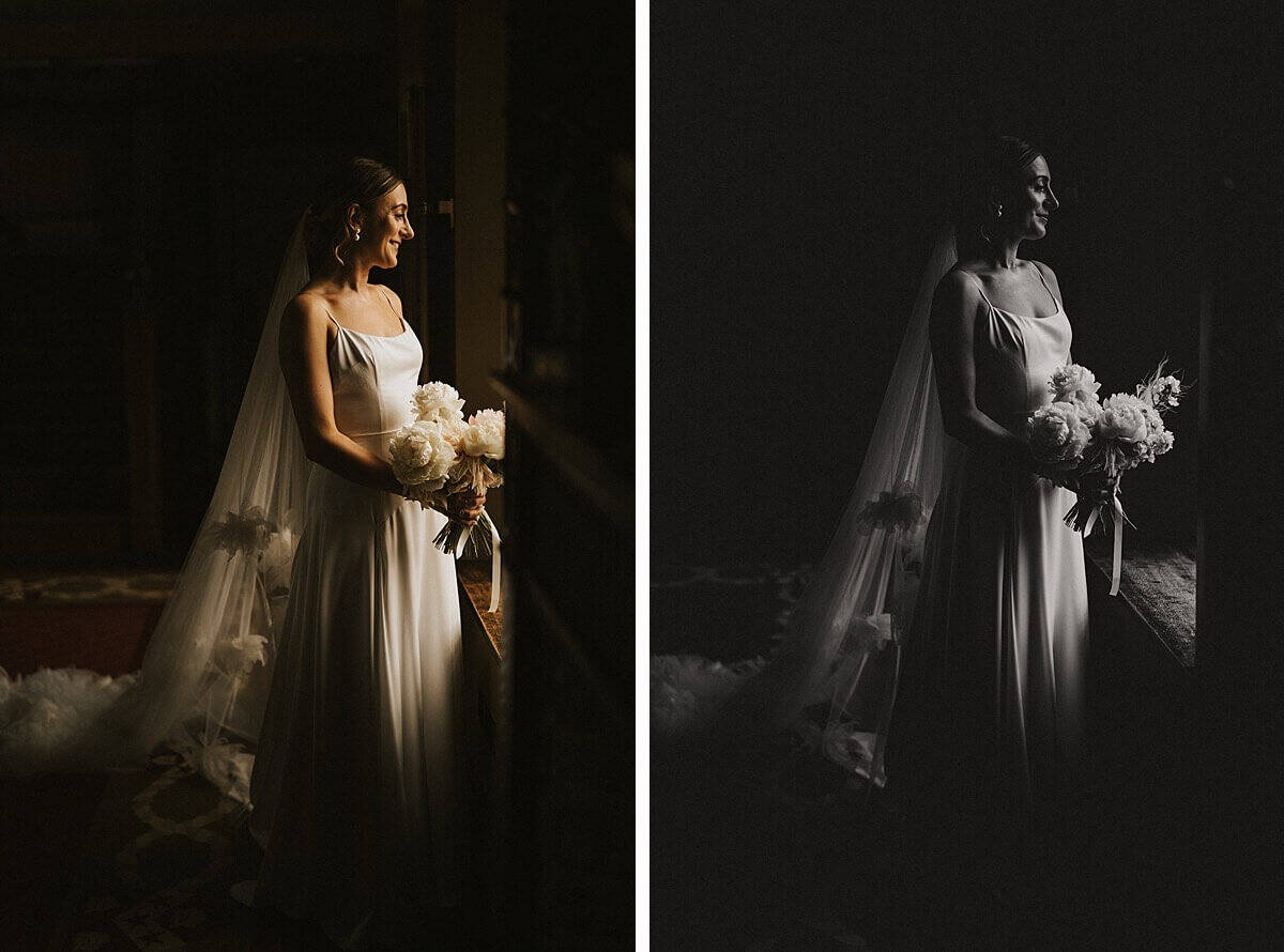 Dewsall Court wedding bride prep