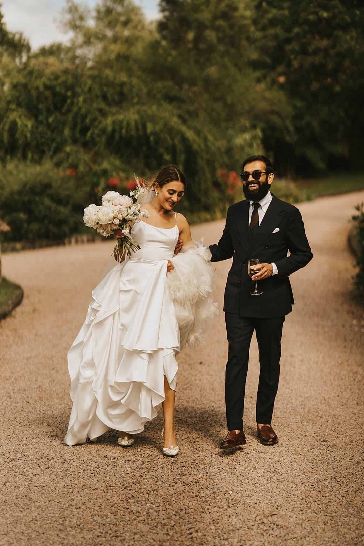 Dewsall Court wedding in summer Hereford Photographer